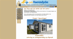 Desktop Screenshot of parkhaerendycke.be